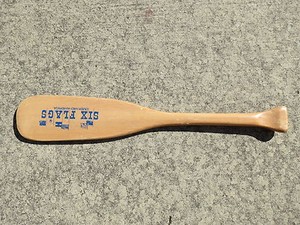 30 INCH WOOD CANOE PADDLE OAR NAUTICAL SEA MARITIME DECOR (#41)