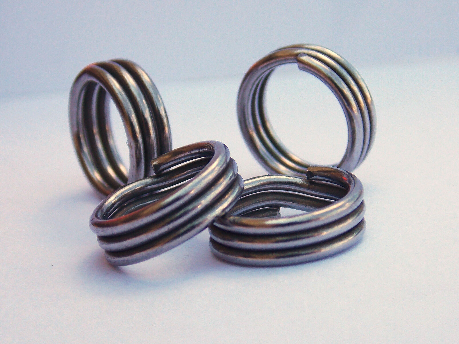 Wolverine Triple Wrap split rings Stainless Steel Pack of 25 pieces Made in USA