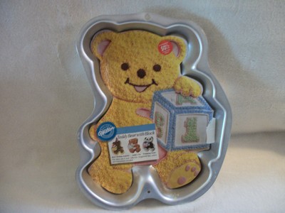 Wilton Teddy Bear/Panda Cake Pan Mold & Insert
