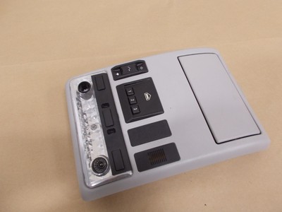00-03 BMW X5 Up in the air Console Dome Light Sunroof Switch OEM Gray Homelink