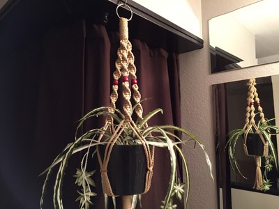 Short Macrame Plant Hanger 30