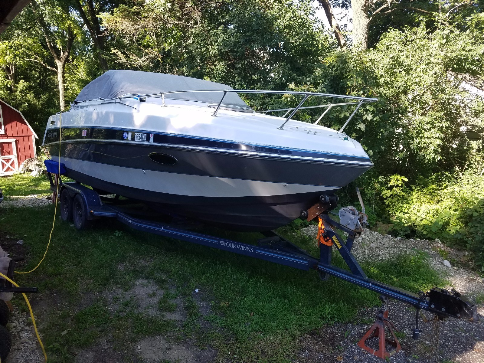 1990 four winns 22.5 sundowner 564 hr