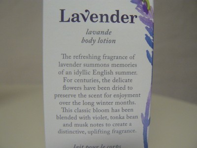 Crabtree & Evelyn Lavender Body Lotion Pump 8.3 ounce NEW