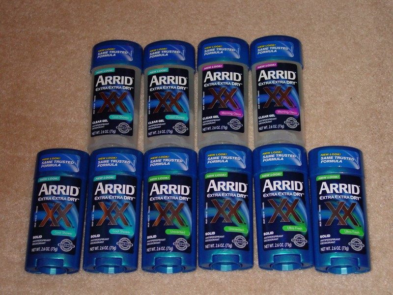 ARRID EXTRA EXTRA DRY ANTIPERSPIRANT DEODORANT SOLID & GEL 2.6 OZ