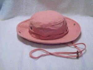 New Rose Pink Cotton Canvas Outback Fishin