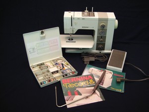 Bernina Record 930 Electronic Sewing Machine with Case and All