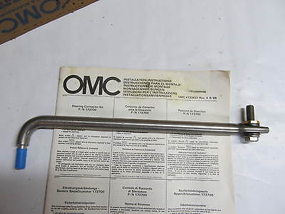 173700 OMC Evinrude Johnson 50-300 Hp Steering Cable to Motor Connection Rod