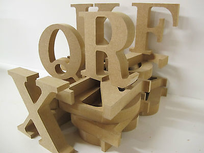WOODEN FREESTANDING LETTERS A-Z Available  Quality 100mm High 18mm Thick.TIMES 