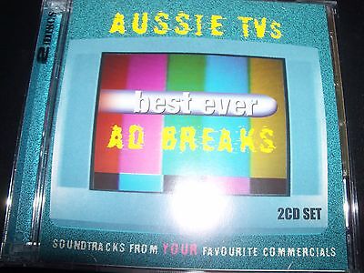 Aussie Tv's Best Ever Ad Breaks Various 2 CD (Ted Mulray Gang Jimmy Barnes