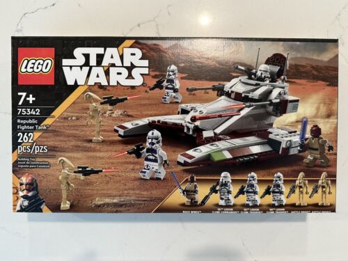 LEGO 75342, STAR WARS, REPUBLIC TANK, NEW SEALED BOX! ALL FIGUERS AND PIECES!