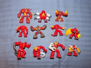 GORMITI FIGURES FROM PEOPLE OF THE MAGMA VOLCANO LAVA TRIBE FIRST SECOND SERIES | eBay