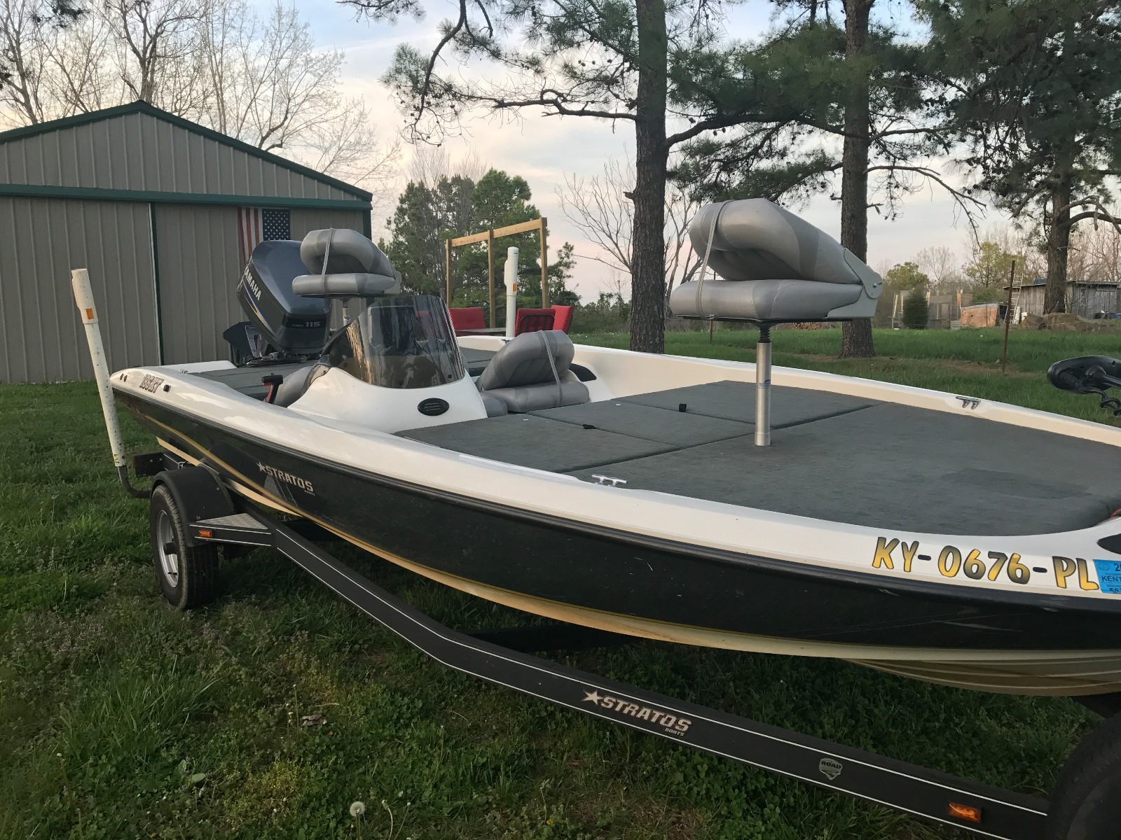 2008 Stratos 186 XT Bass Boat