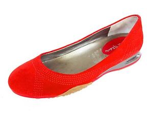 Cole Haan Womens Nike Air Red Suede Slip on Ballet Flats Slides 6 B Nice | eBay