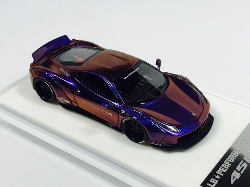 Pre-owned Dolce & Gabbana 1/43 D&g Ms Davis & Giovanni Lb Widebody Ferrari 458 Chameleon 006 In Multicolor