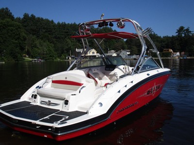 2008 CHAPARRAL 244 SUNESTA244 EXTREME,TOWER,300HP MPI,BALLAST SYSTEM,NEW TRAILER