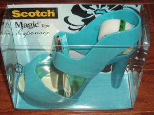 ... High-Heel-Shoe-Scotch-Tape-Dispenser-Novelty-Office-Desk-Accessory-NEW