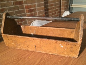 -Wooden-Tool-Box-Caddy-Handmade-Carpenters-Apprentice-Planter-box