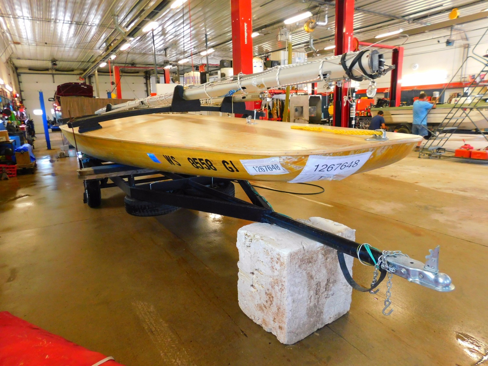 28' Melges E Scow Wood NO MOTOR w/Trailer T1267648