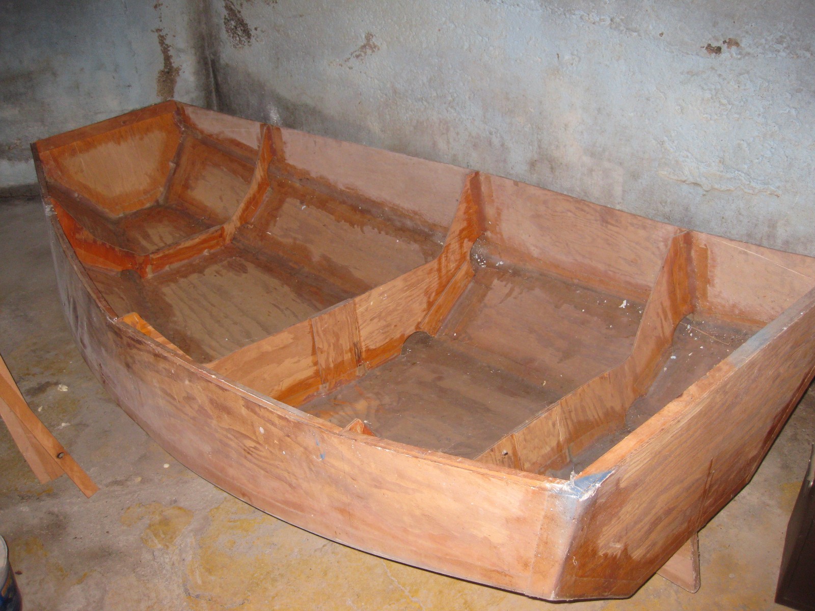 wooden boat project 7 1/2 foot dingy / tender