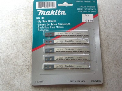 Makita 5 Pack No. 39 Jig Saw ...