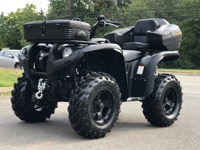 MINT YAMAHA GRIZZLY BLACK LOADED WITH POWER STEERING,WINCH,ITP RIM LOW MILES,