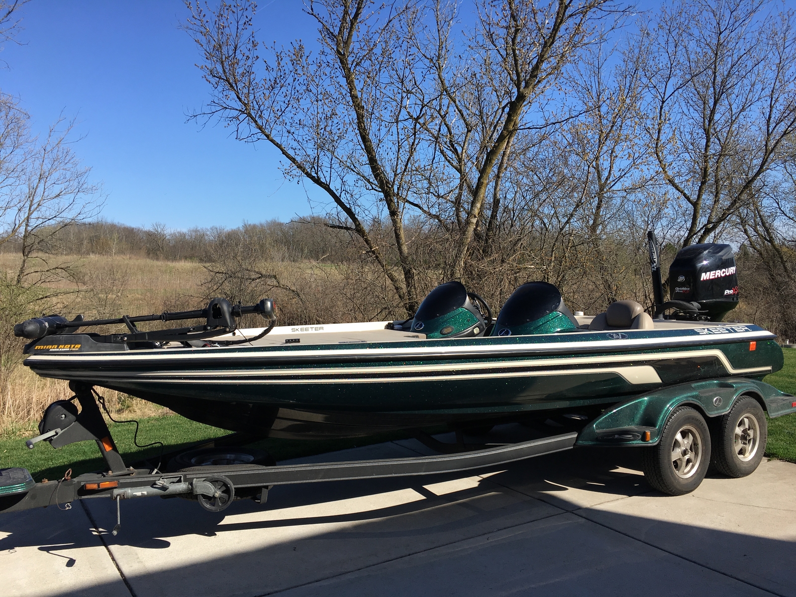 2008 Skeeter 20I bass boat