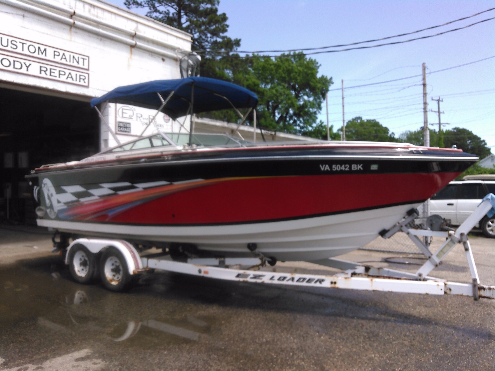 1988 FOUR WINNS 241Liberator Performance boat offshore