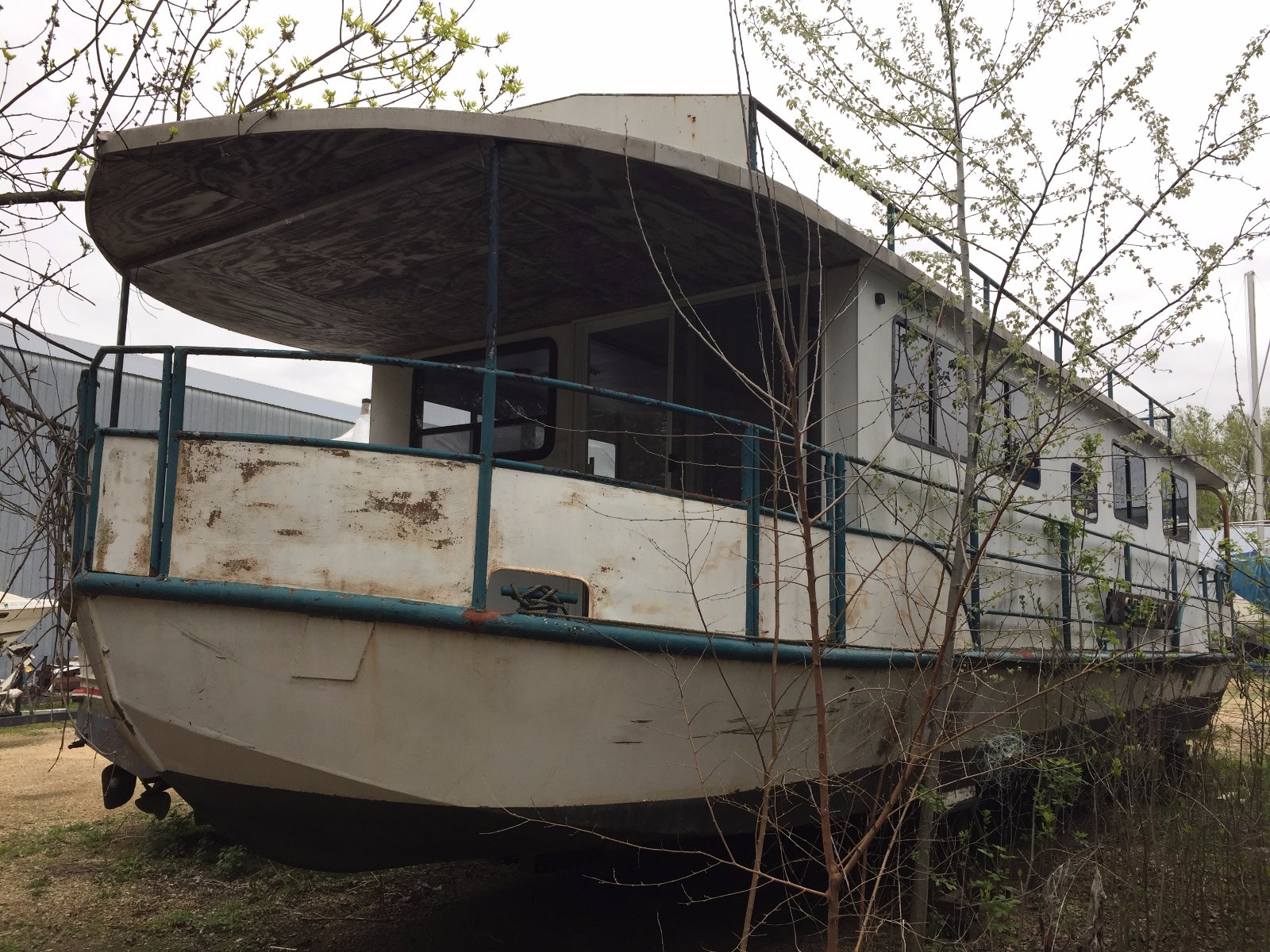 1955 River Cruiser 49' Steel Houseboat - Minnesota