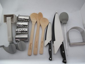 Grater  S&L Kitchen video Pampered about chef cheese Knife Details  Lot  knife pampered Chef Cheese Baster