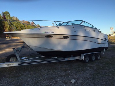 29 Ft. Crownline “Mid-Cabin” Cruiser w/Trailer – Many items new!