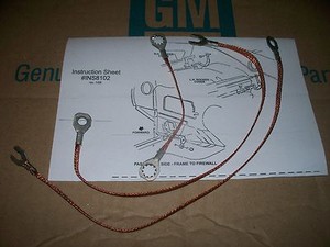 Ground Strap Set 67 68 Chevy Camaro 327 350 396 283 302 | eBay 83 el camino wiring diagram free picture 