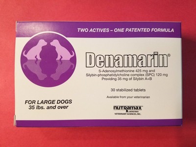 Denamarin Large Dogs 35lb and over S-Adenosylmethionine ...