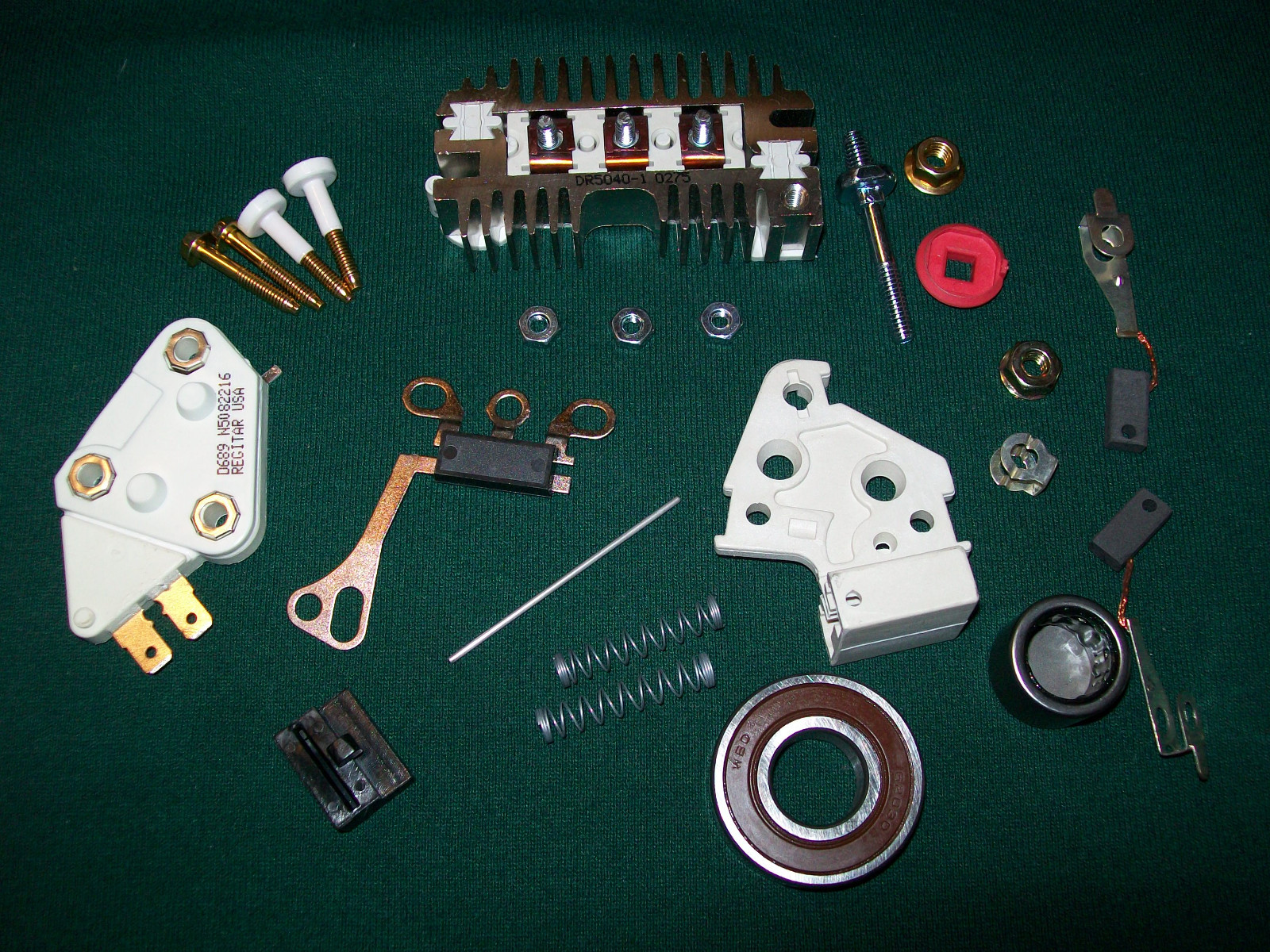 10SI Delco Alternator 1 Wire Self Excited Regulator Rebuild Conversion