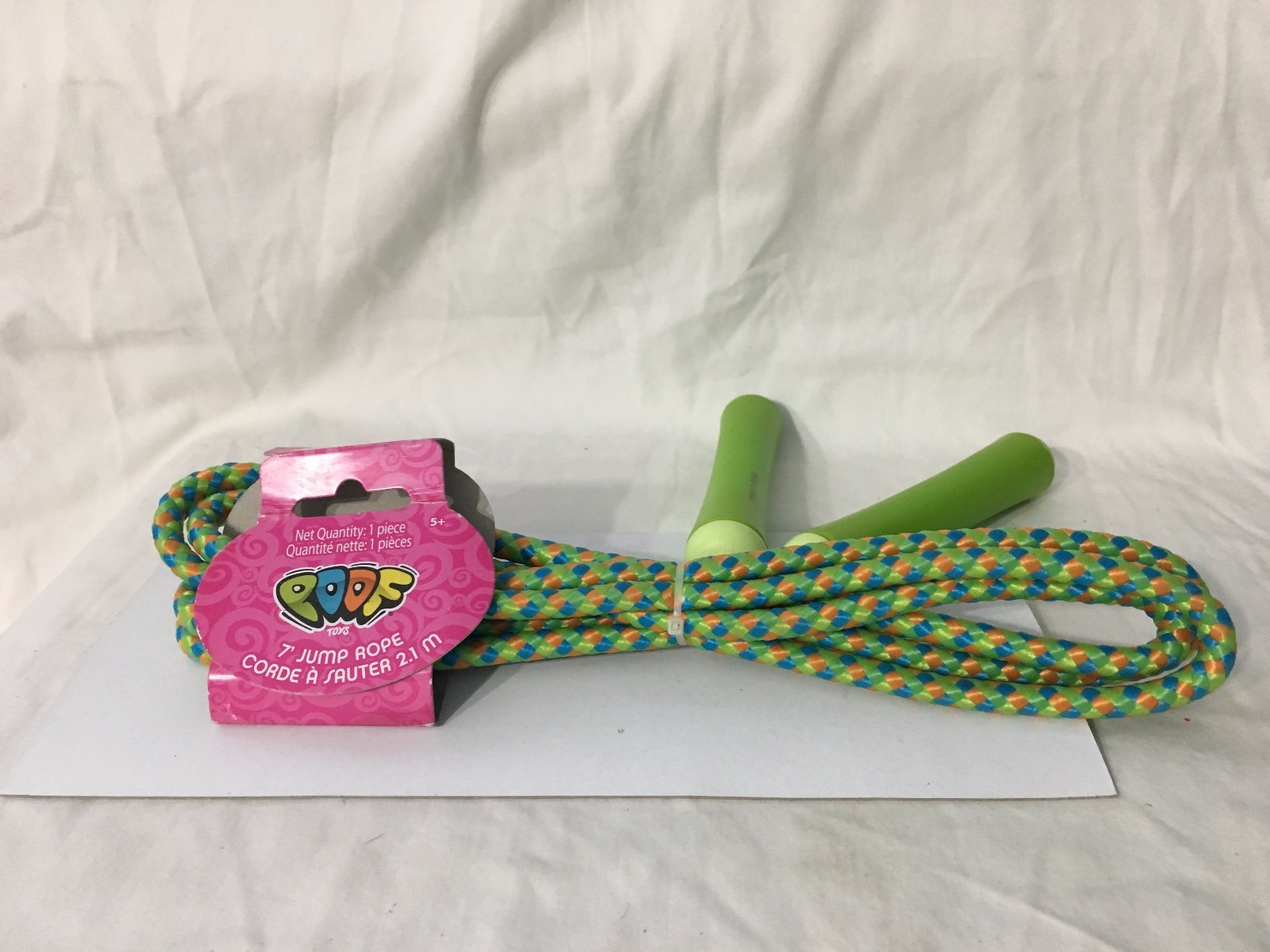 UPC 794628060156 product image for Poof Toys 7 Foot Jump Rope Green Ages 5+ Jr Rope, Brand New, Free Shipping | upcitemdb.com