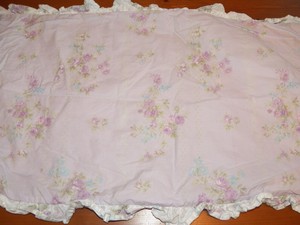 SIMPLY-SHABBY-CHIC-LAVENDER-TIARA-FLORAL-PINK-BLUE-RUFFLED-KING-PILLOW-SHAM