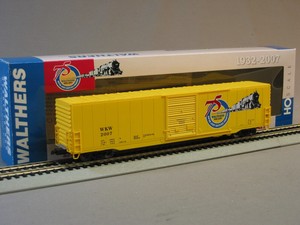 Walthers HO Le 75th Anniversary 60' Gold Line Auto Parts Boxcar Train