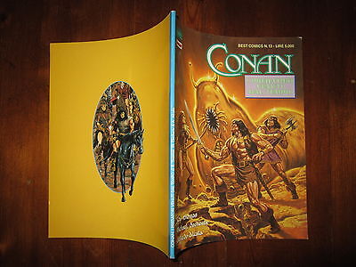 CONAN  MARVEL GRAPHIC NOVEL COMIC ART BEST COMICS N°13 MARZO 1993 DA (Best Graphic Novel Art)