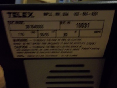 Telex XGEN MASTER Mono Commercial Cassette Tape Duplicator 301040000 2ch M ASIS