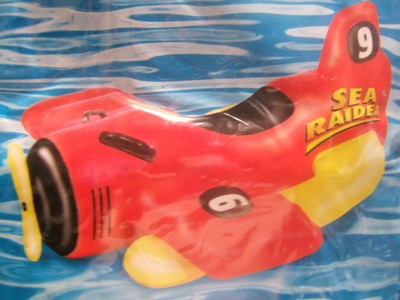 Inflatable Sea Raider Air Plane Child's Swimming ...