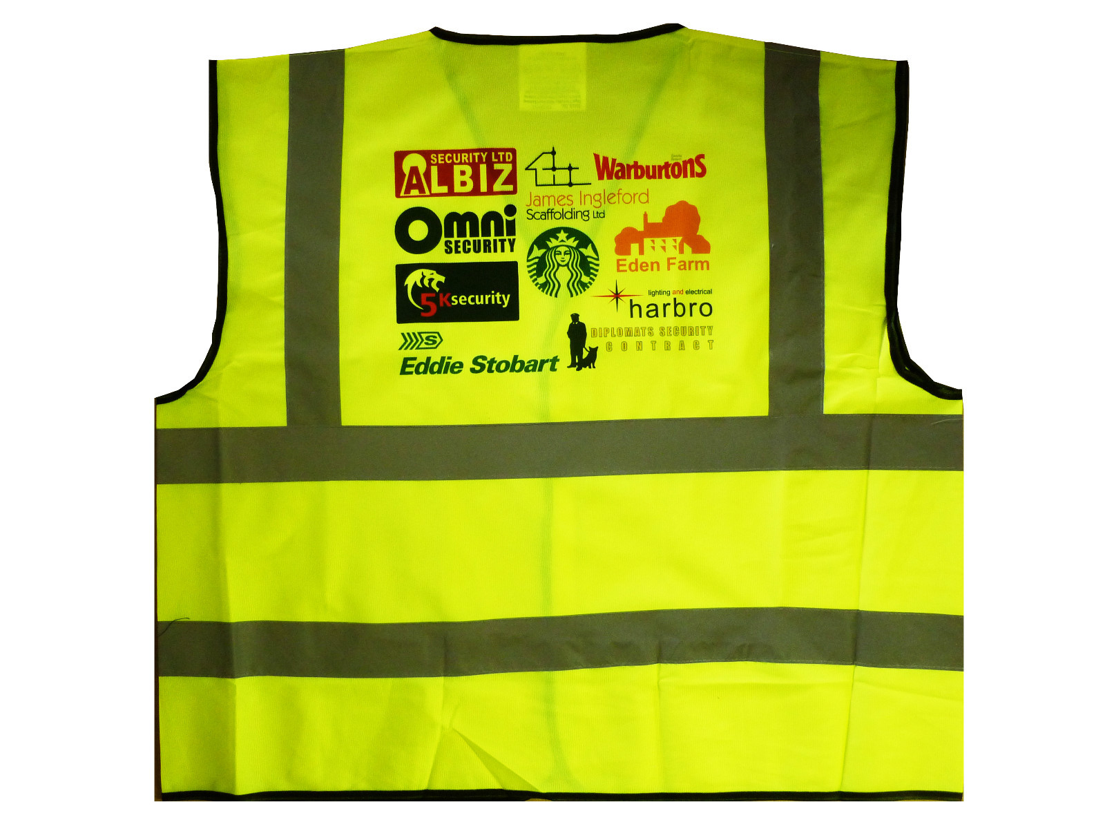 custom printed hi vis