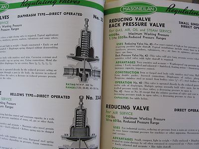 Masoneilan catalog Mason-Neilan Regulator Co. Asbestos Packing Control Valves