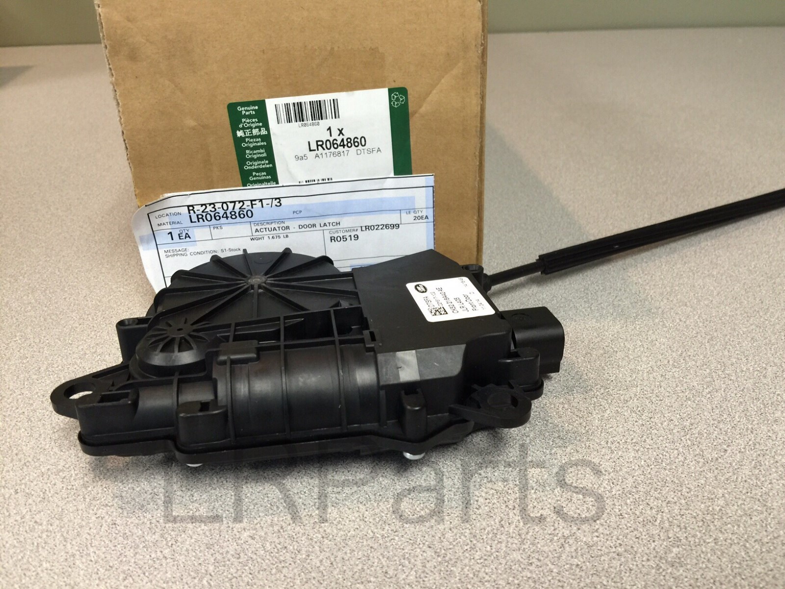 LAND ROVER RANGE ROVER SPORT FRONT DOOR LOCK ACTUATOR LR064860 NEW