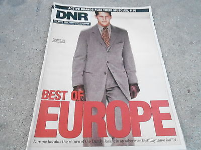 FEB 18 1991 DNR mens fashion magazine BEST OF EUROPE - Giorgio