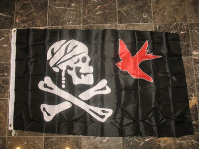 3x5 Jack Sparrow Pirate Jolly Roger Flag ...