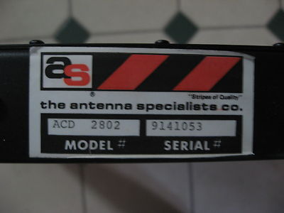 Antenna Specialists ACD2802 Duplexer 860 MHz 600 Watts - USED
