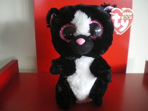 TY Beanie BOO Flora THE Skunk 6 Inch NWMT Limited Quantity | eBay