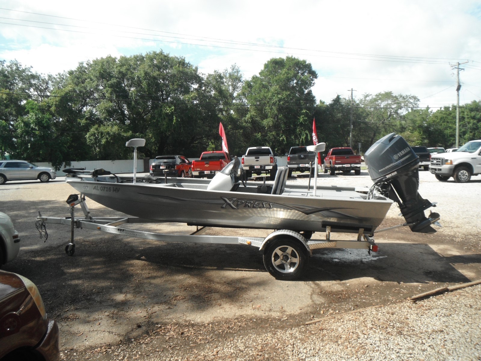 2015 Aluma-Weld Xpress XP180BS with 90 HP Yamaha 4 Stroke