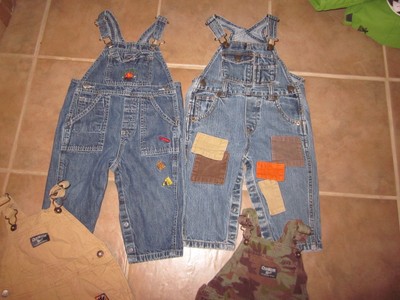 BOYS 12-18 MONTHS OVERALLS BABY GAP LOT