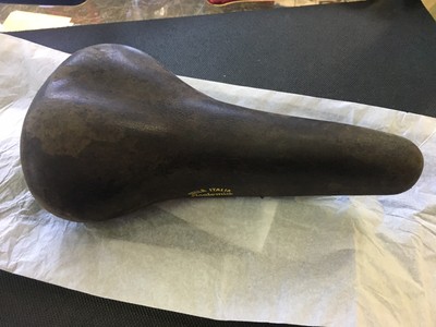 Retro Selle Italia Lady Anatomic Damen-Sattel KULT weiß NEU NOS