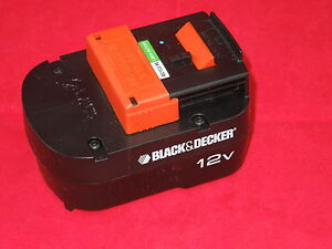 decker battery 12v drill volt hpb12 cordless pack rechargeable